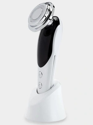 Микротоковый массажер для лица с RF лифтингом и EMS