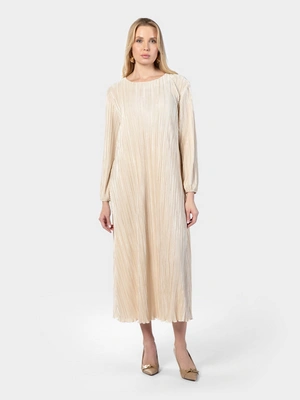 Платье гофре