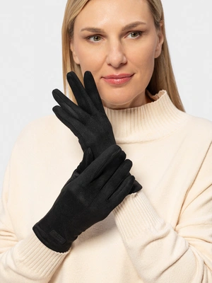 Перчатки замшевые