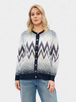 Кардиган рисунок геометрия