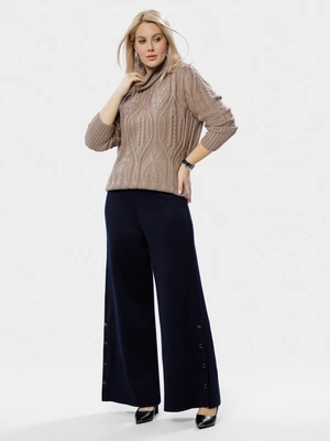 Брюки с декоративными элементами