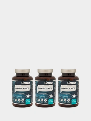 OMEGA-3 VISION, 1+1=3 упаковки по 120 капсул