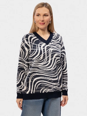 Джемпер абстракция