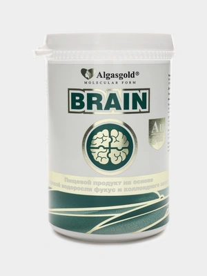 Гель Брейн для восстановления и улучшения функций головного мозга, повышения памяти, внимания и когнитивных способностей, 1 упаковка