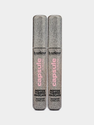 Тушь для ресниц с пептидами B.COLOUR PROFESSIONAL Capsule peptide thermo, 2 упаковки