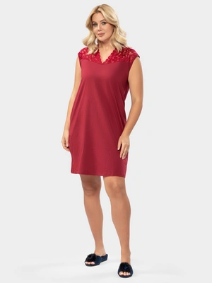 Ночная сорочка с кокеткой из кружева