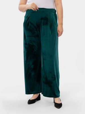 Брюки бархатные на эластичной ленте