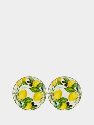 Набор тарелок «Лимонное дерово»