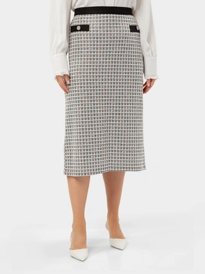 Юбка твидовая