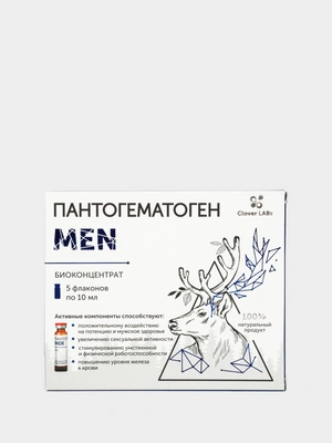 Пантогематоген Men Мужская сила, 50 мл
