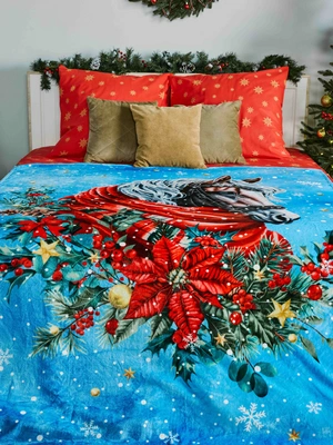 Новогодний плед Символ года