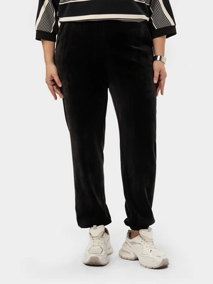 Брюки из бархатного вельвета