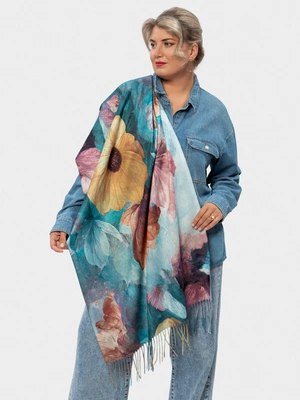 Палантин осенний букет