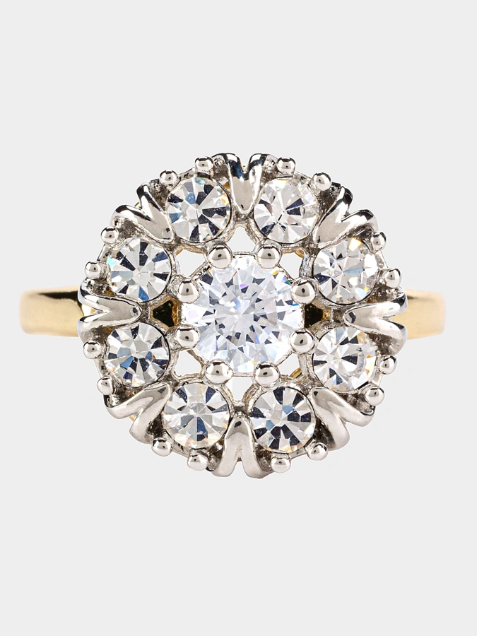 Кольцо Бриллиантовая классика