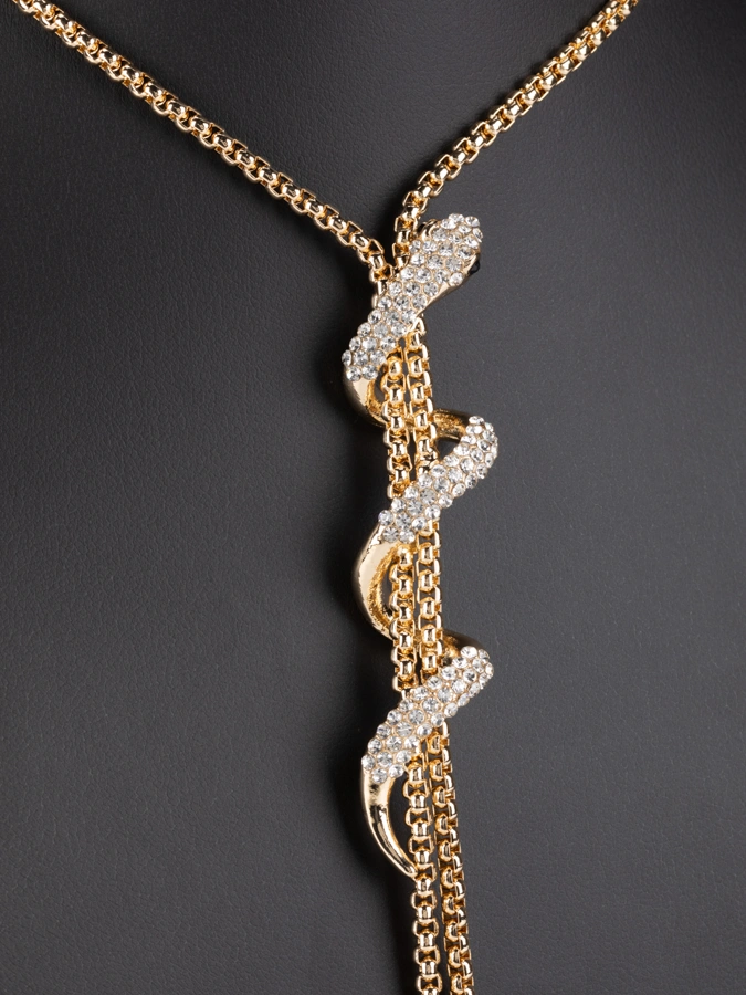 Колье-галстук Змейка