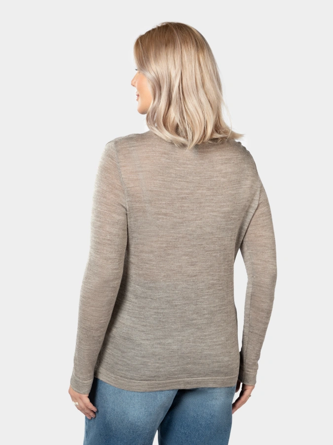 Лонгслив из шерсти яка
