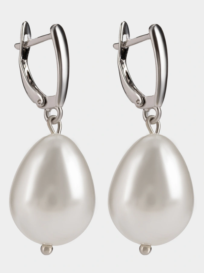 Серьги Жемчужная капля