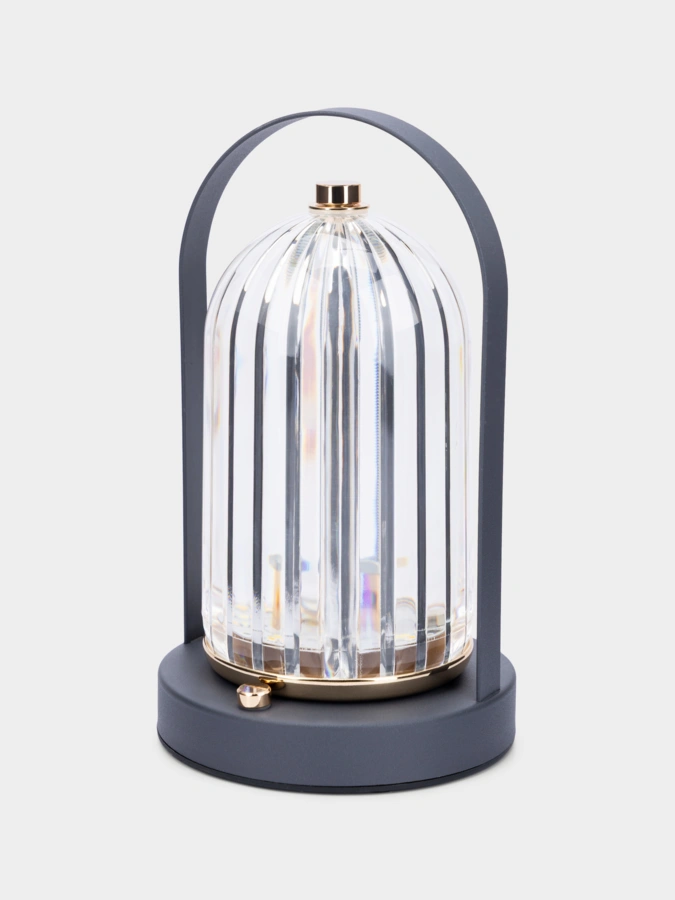 Светильник, L12 W12 H21 см, USB, шнур 0,5 м