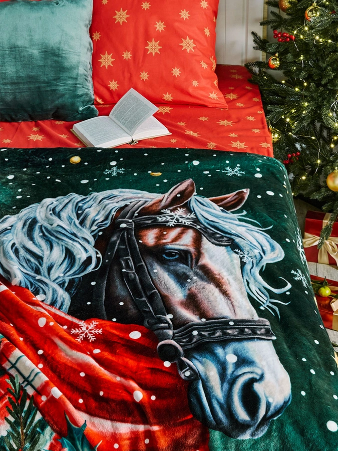 Новогодний плед Символ года