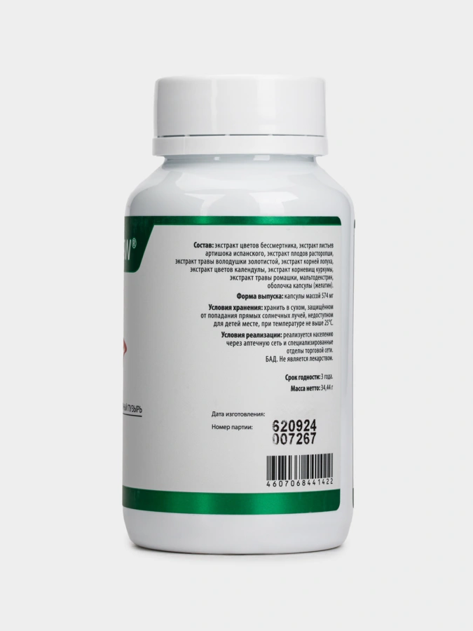 Complex SW Комплекс Желчь, 60 капсул