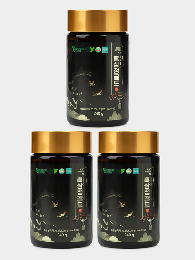 Сироп с черным женьшенем, 3 упаковки