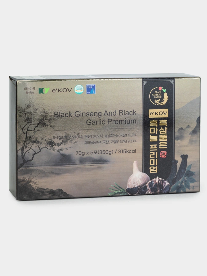 Сироп черного чеснока с черным женьшенем, 2 упаковки