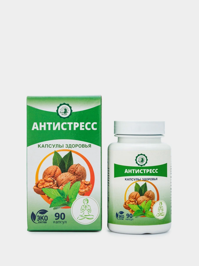 Антистресс масло растительное нерафинированное, 90 капсул