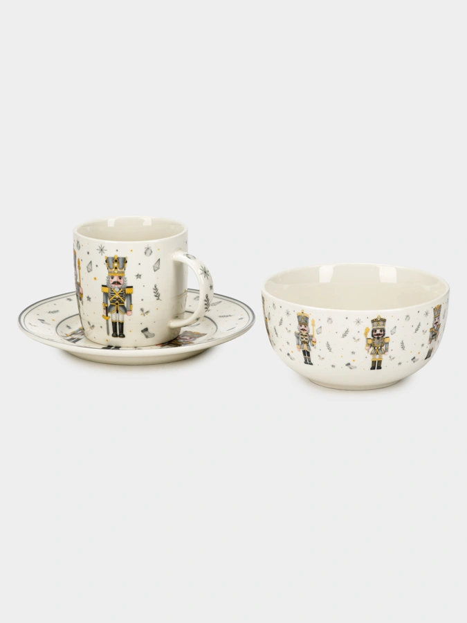 Набор посуды Щелкунчик, 3 предмета