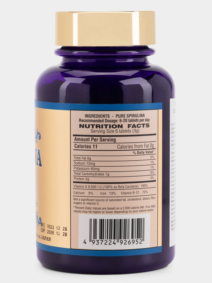 Спирулина 100%