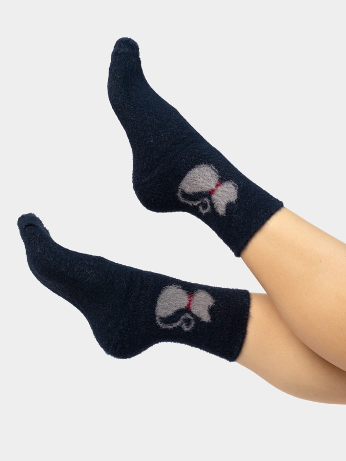 Носки принт Кошка, 2 шт