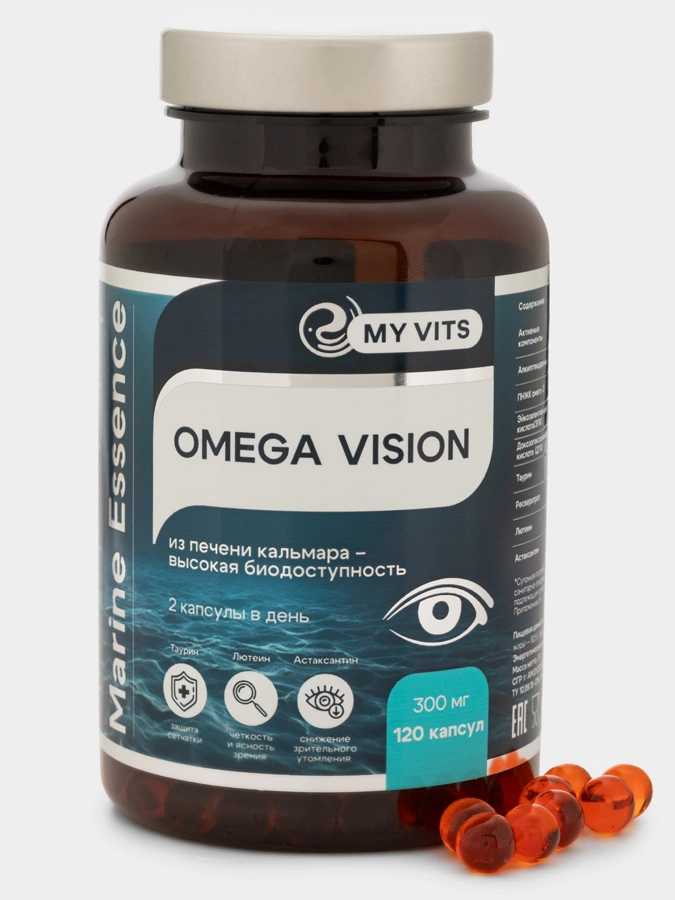 OMEGA-3 VISION, 120 капсул