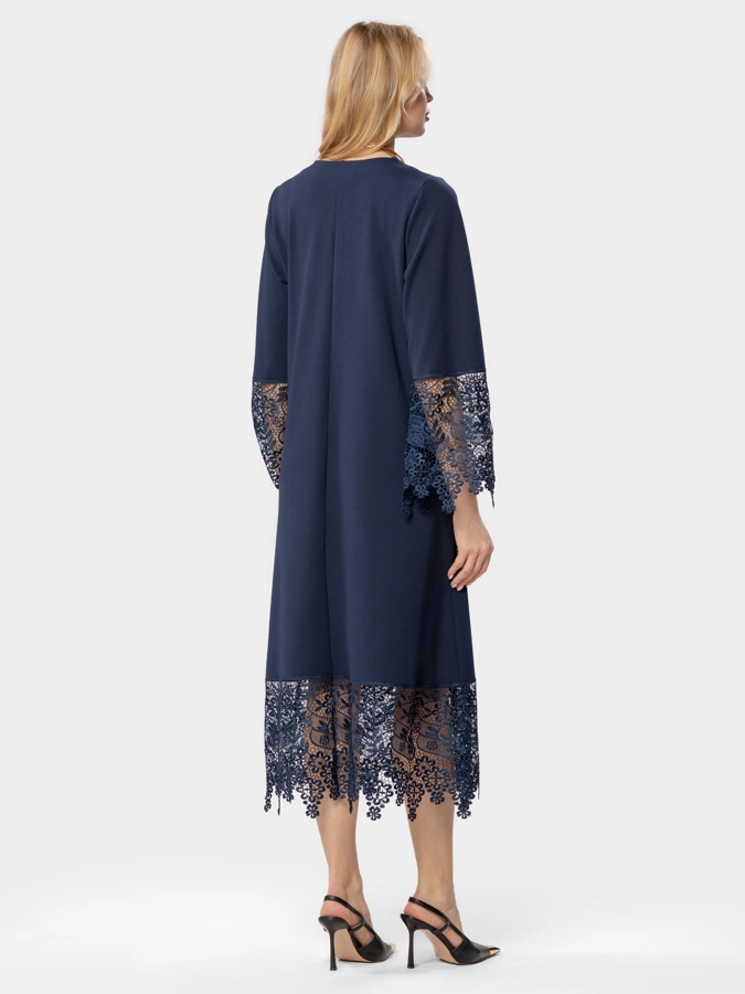 Платье с венецианским кружевом