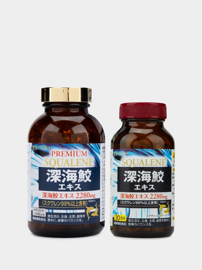 Сквален Deep sea shark’s extract 360 капсул + 180 капсул