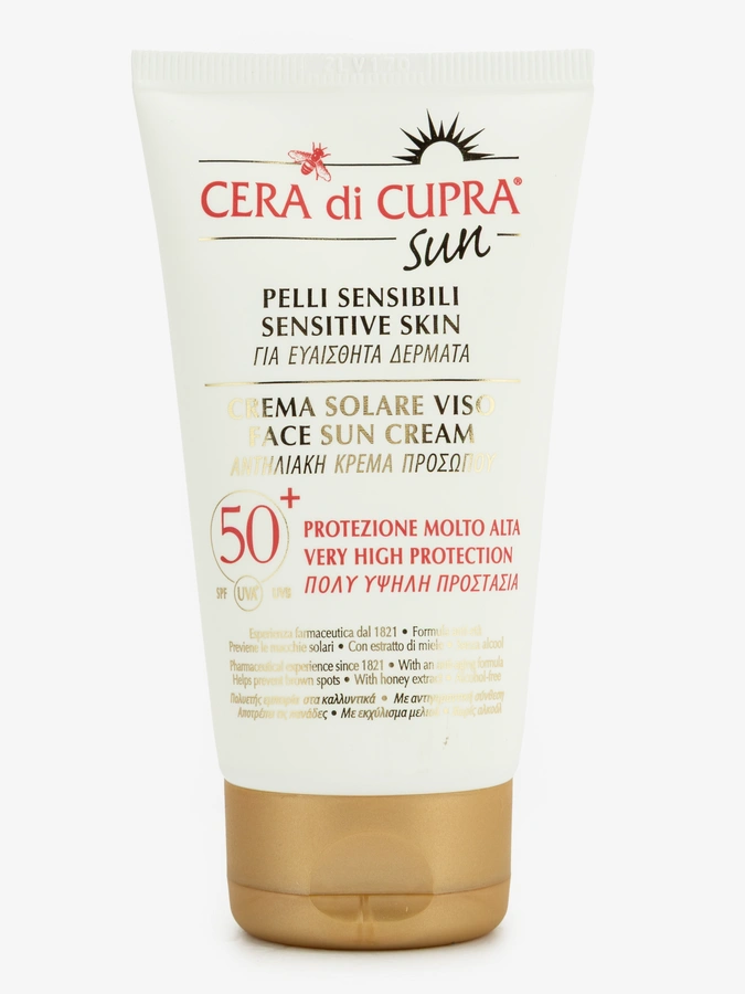Солнцезащитный крем для лица Cera di Cupra SPF 50+ 75 мл