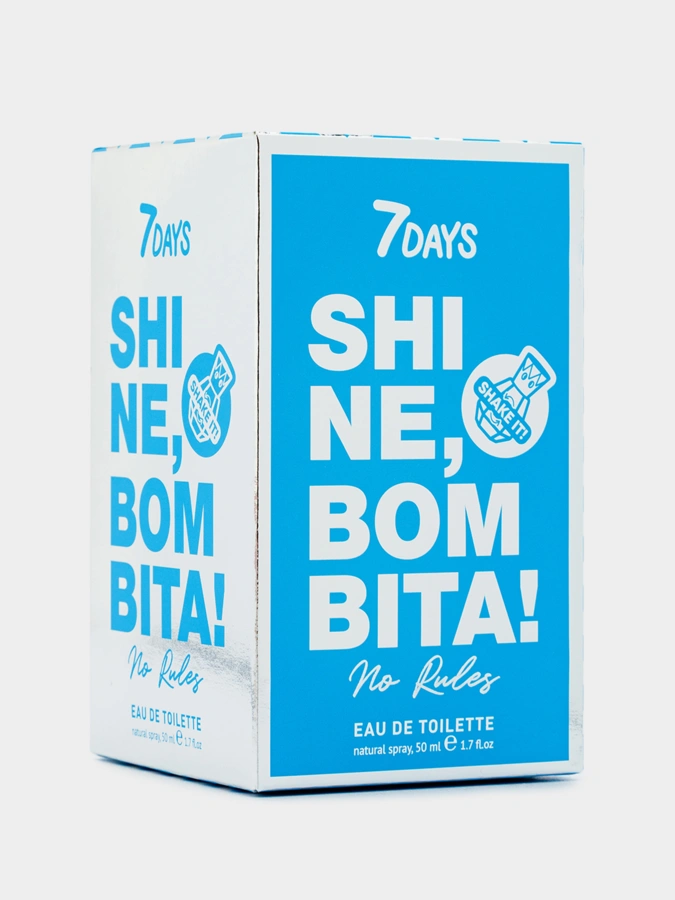 Туалетная вода с шиммером Shine, Bombita!, 50 мл