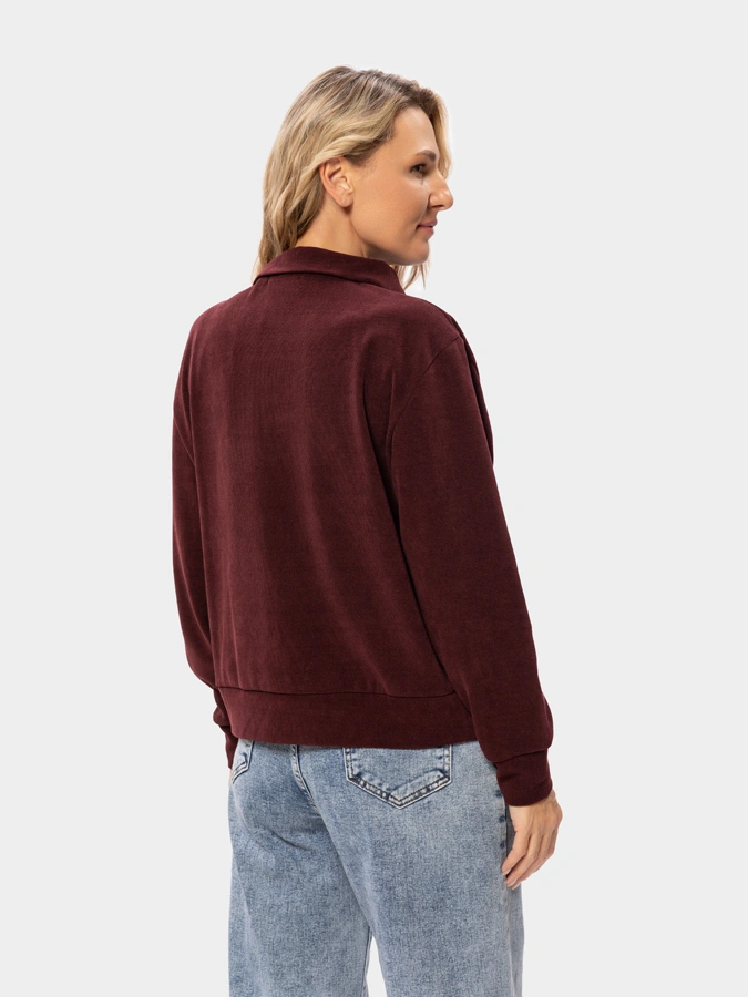 Джемпер с молнией