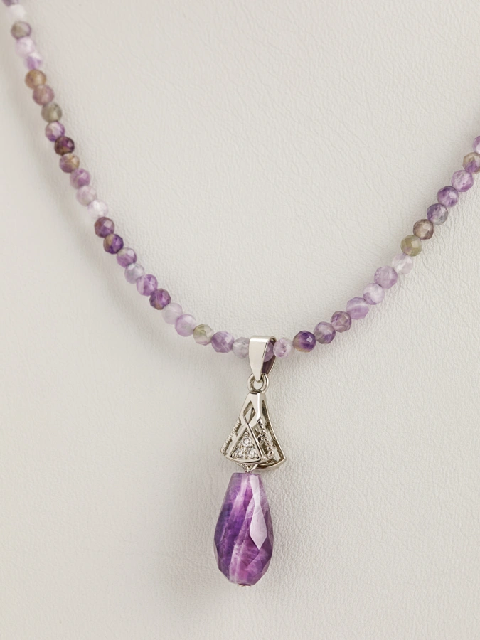Колье Сияние Аметиста
