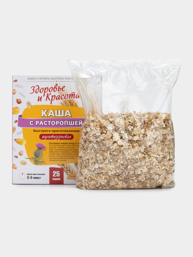 Каша с расторопшей для печени