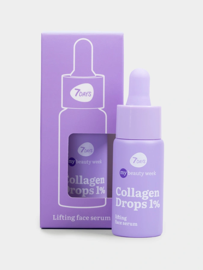 Сыворотка для лица лифтинг-эффект COLLAGEN DROPS 1%, MBW, 20 мл
