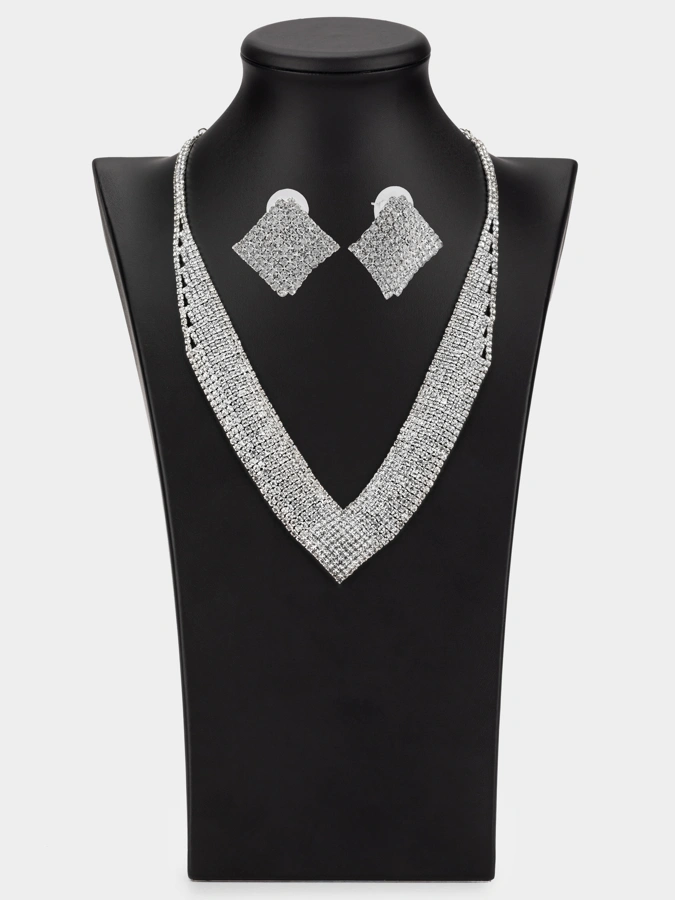 Комплект Совершенство (колье, серьги)