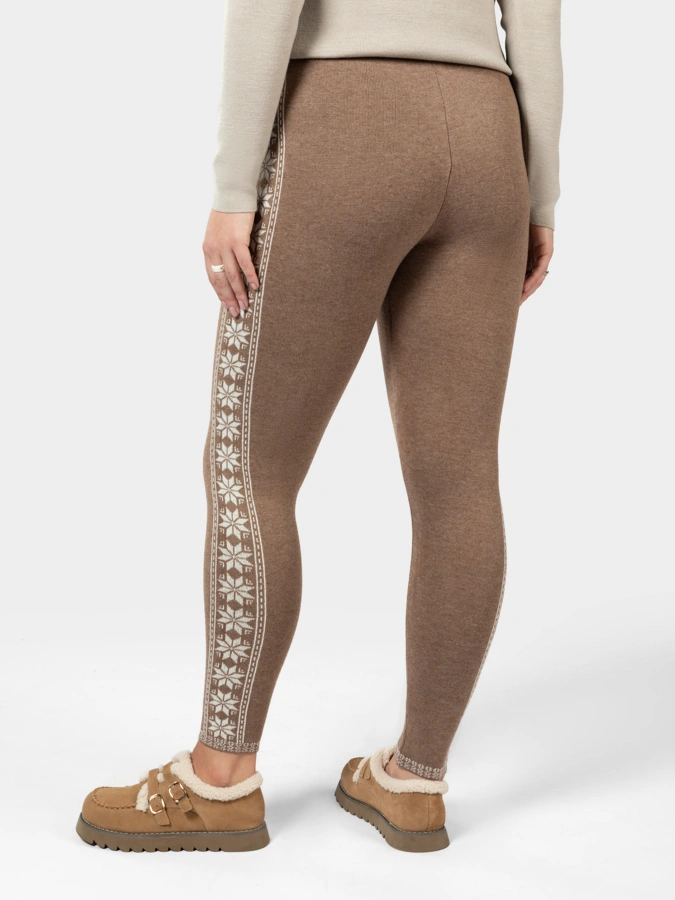 Теплые легинсы из верблюжьей шерсти Патриция