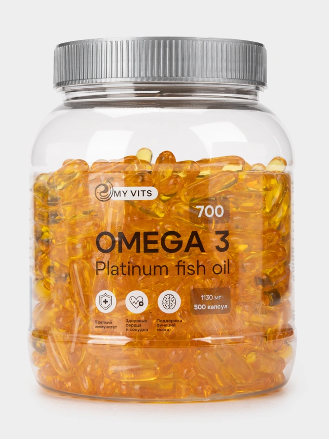 OMEGA-3 Platinum, 500 шт