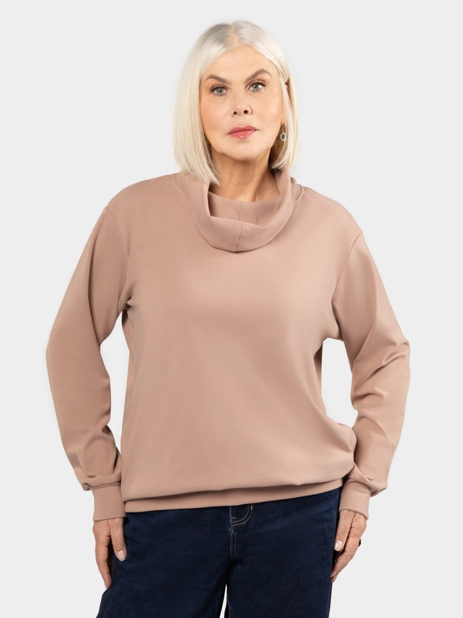 Джемпер с воротником