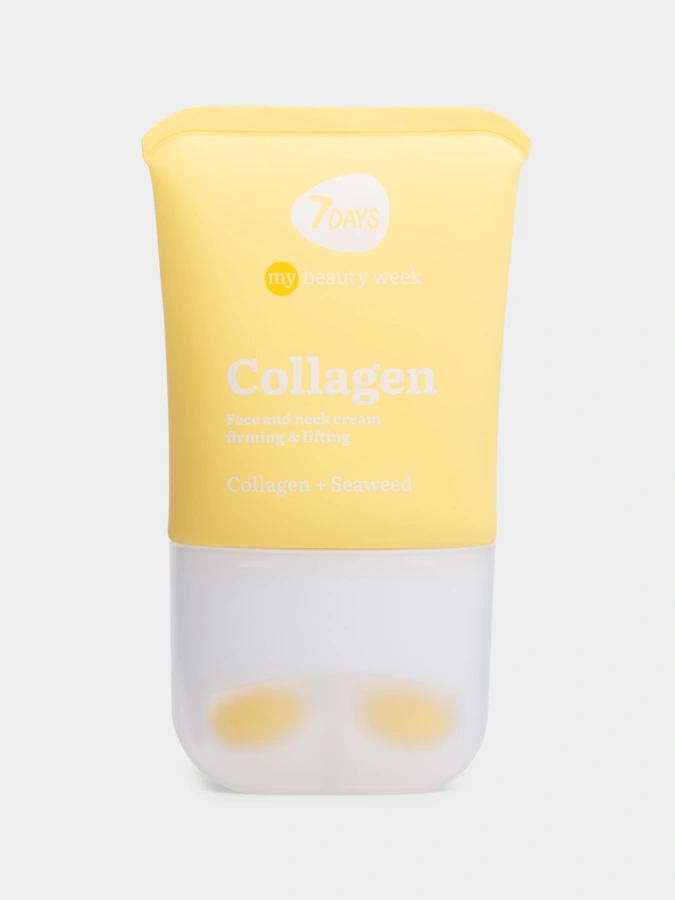 Крем-массажер для лица и декольте COLLAGEN, MBW, 7DAYS, 80ML