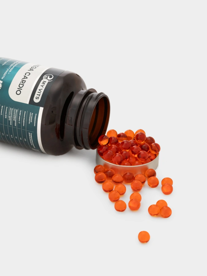 OMEGA-3 CARDIO, 120 капсул - 2 упаковки