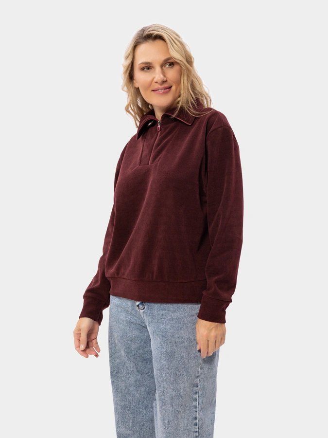 Джемпер с молнией