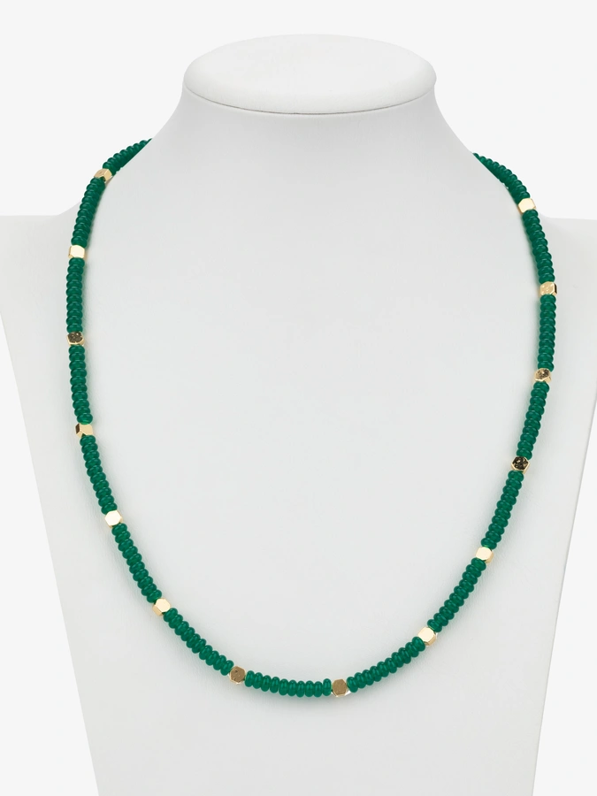 Колье Изумруд – Многогранник