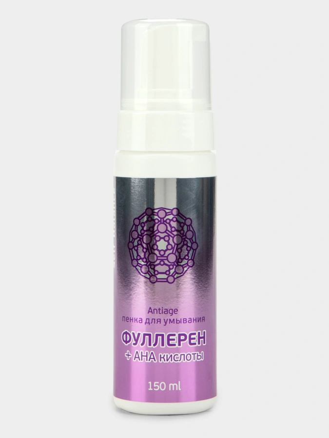 Пенка Фуллерен + АНА кислоты для лица