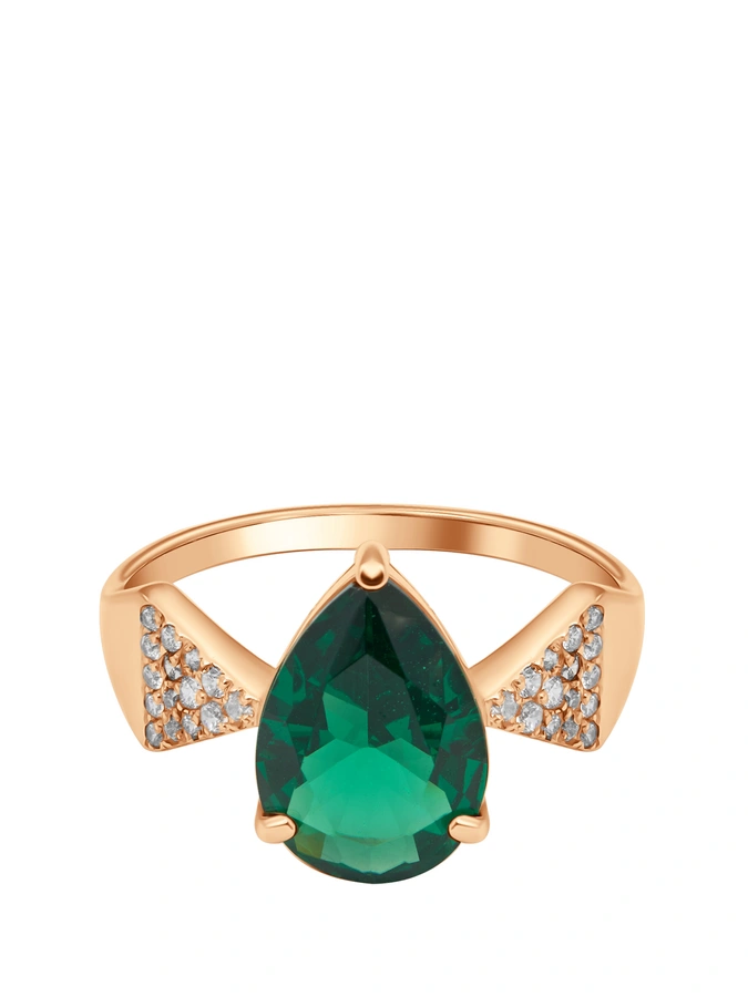 Кольцо Наноизумруд