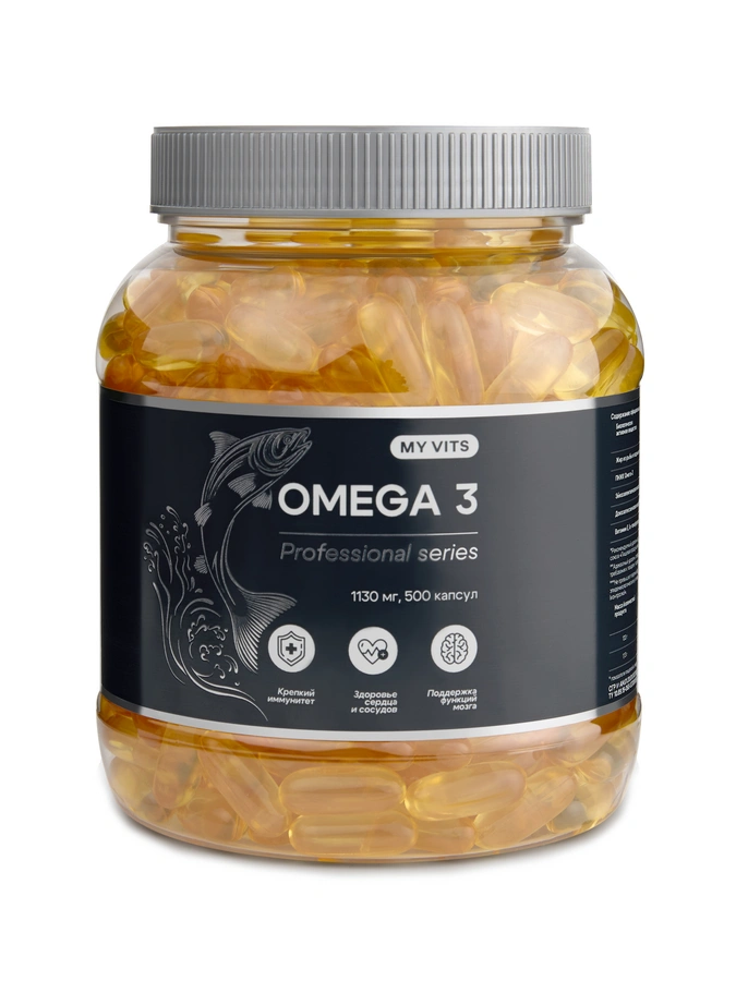 Бад Омега 3, 500 капсул